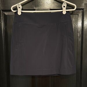 Athleta Brooklyn Heights High Rise Skort Womens 6 Navy Blue